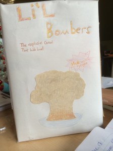 Making a creative title for the cereal is half the fun.