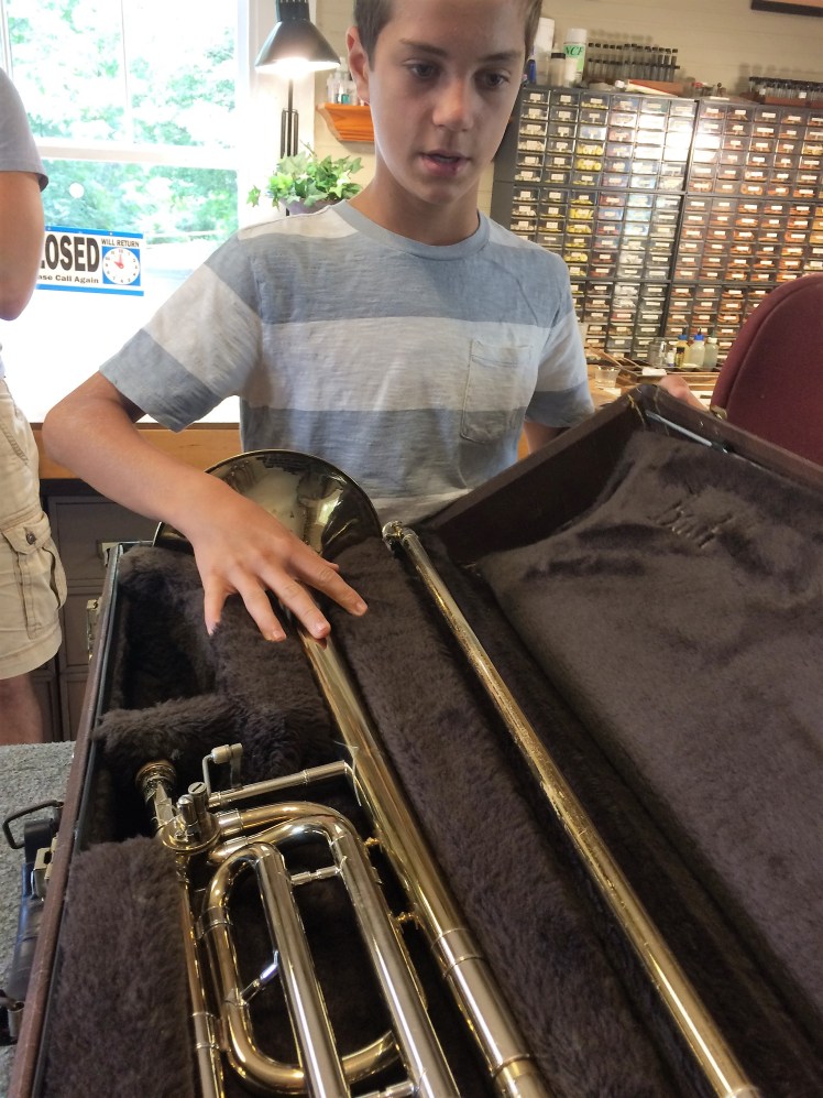 buying a trombone