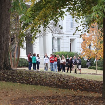 student guided tours